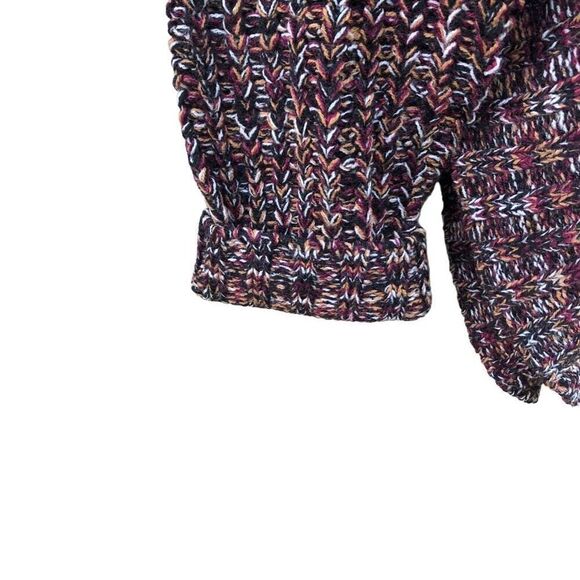 New Directions Womens Multicolor Acrylic Pullover Cowl Knit Sweater Large (L) NW - Picture 5 of 9